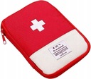 Органайзер для лекарств, мини-аптечка, красный медицинский пакетик, большая емкость для таблеток.