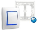 Светодиодная подсветка ARIA для рамочного выключателя OSPEL BLUE