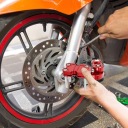 RED TENSIONER CHAINS MOTOCIKLINIO CNC Z ALUMINUM  photo 13