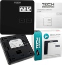 ПРОВОДНОЙ КОМНАТНЫЙ РЕГУЛЯТОР TECH R-10B, ЧЕРНЫЙ