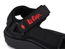 Lee Cooper BLACK RED мужские сандалии