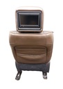 SEAT RIGHT AIRBAG DVD HEAD REST BROWN LEATHER INFINITI JX35 QX60 OE 