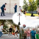Кошики, Дошки Та Обручі Sportnow Na Zewnątrz (Outdoor) 350 Cm 5 C 293