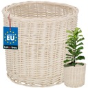 Плетенный корпус. Натуральная плетеная клетка цветочная корзина растения FI28