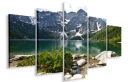 КАРТИНА КАРТИНЫ TATRA MORSKIE OKO POND 125x70 ХОЛСТ