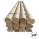 BAL BALE DREWNIANE NA DOM Z BALI Z BALA 200 mm