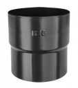 Муфта для трубы водосточной системы, BLACK KJG, 100 год выпуска