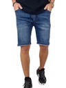 Pánske džínsové krátke strečové nohavice PAS s GUMIČKOU 315 - S Kód výrobcu 315