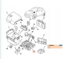 BOÎTE FUSIBLES FUSIBLE C3 C5 C8 206 307 6500HVphoto 7