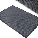 КОВРИК ДЛЯ ВХОДНОЙ ДВЕРИ НА УЛИЦЕ 80x120 БОЛЬШОЙ КОВРИК ДЛЯ ОБУВИ СЕРЫЙ