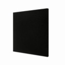 Čalúnený panel čierny 50 x 40 cm Producent DecoNest