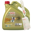 ACEITE SILNIKOWY CASTROL EDGE 0W40 GP 4L + SUJECIÓN 