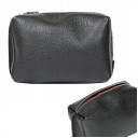 КОСМЕТИЧКА-ОРГАНИЗАТОР КОЖАНАЯ ЧЕРНАЯ VERA PELLE