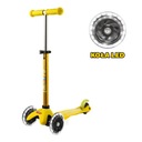 HULAJNOGA MINI MICRO DELUXE LED YELLOW MMD053