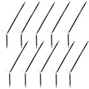 10x ИЗОГНУТАЯ ТРУБКА, НЕ ЗАПУТЫВАЮЩАЯСЯ, 20 СМ