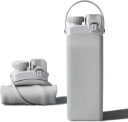 Пляшки Для Води 700 Мл Сірий Miękki Bidon (Softflask) 600Ml