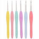 HORGOLÓTŰ KÉSZLET 6db-os ERGONOMIKUS ALUMÍNIUM HORGOLÓTŰ ERGONOMIKUS NYÉLLEL