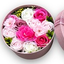 Цветочная Коробка Коробка Цветы Мыло Розы День Матери