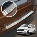 НАКЛАДКА НАКЛАДКА ЗАХИСНА NA ЗАДНІЙ БАМПЕР DO VW CARAVELLE T6.1 2019-2023  (18509323491) фото min 6