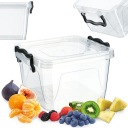 ÉTELTÁROLÓ DOBOZ UZSONNÁS DOBOZ 2.4L FEDÉLLEL