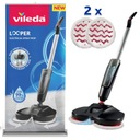 MOP ELEKTRYCZNY BEZPRZEWODOWY VILEDA ZE SPRYSKIWACZEM MIKROFIBRA 35MIN 80M2