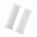 ПАРА 1INCH 25MM UNIVERSAL MOTOCIKLAS VINTAGE TPU HANDLEBAR GRIP WHITE  фото 6