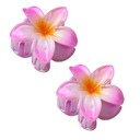 Заколка для волос с мини-цветком и омбре в гавайском стиле, набор из 2 шт.