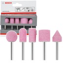 НАБОР BOSCH ИЗ 5 ШЛИФОВАЛЬНЫХ КРУГОВ, КАМНЕЙ ДЛЯ ПРЯМОШЛИФОВАЛЬНЫХ СТАНКОВ И СВЕРЛ