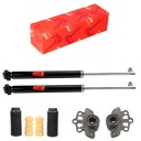 АМОРТИЗАТОРЫ ЗАДНИЕ КРЫШКИ БАМПЕРЫ OPEL CORSA D FIAT GRANDE PUNTO EVO 2005-