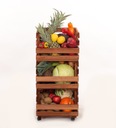 Полка для овощей, ящики для фруктов, ящик для овощей, КОЛЕСА 3x37см