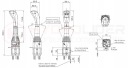 DISTRIBUTOR HYDRAULIC 2Q45 60L + 3 I 4 SEKCIJA + JOY 2P + CABLES 2M  photo 4
