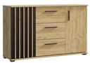 MONTANA 140 комод для спальни с ламелями