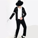 Oblečenie Michael Jackson Tanečné oblečenie Billie Jean Hmotnosť (s balením) 0.51 kg