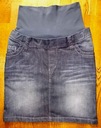 НОППИ!! ДЖИНСОВАЯ ЮБКА ДЛЯ беременных, РАЗМЕР 28 (XS/S)