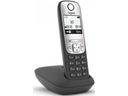 Беспроводной телефон GIGASET A690 черно-серебристого цвета