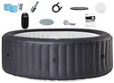 ГИДРОМАССАЖНЫЙ БАССЕЙН НА 6 ЧЕЛОВЕК СПА ДЖАКУЗИ MSPA URBAN RIMBA 204см