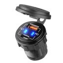 ДЛЯ АВТОМОБИЛЬНОГО ЗАРЯДНОГО УСТРОЙСТВА ТИПА C USB C С ДВОЙНОЙ КРЫШКОЙ