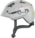 ABUS SMILEY 3.0 S 45-50 Серый детский велосипедный шлем Police