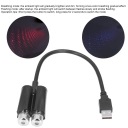 ПРОЖЕКТОР АВТО USB AMBIENT LIGHT ЧЕРВОНИЙ СИНІЙ P3  фото 6