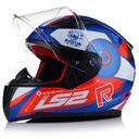 CASCO PARA MOTOCICLETA LS2 FF353 RAPID STRATUS BL/RED INTEGRALNY SISTEMA PINLOCK 