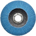 ЗАСЛОНКА ДИСК 125 P 80 ЦИРКОНИЙ INOX