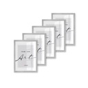 Рамка для фото КНОР 21х29,7 см серебро, набор из 5 рамок для постеров
