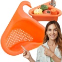 ПОДВЕСНОЙ УГЛОВОЙ КУХОННЫЙ СЛИВНОЙ ПОДДОН, ФИЛЬТР-ЛЕБЕДЬ