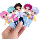 K-pop Huntrix Saja boys Книга на липучках гра подарунок для дітей