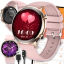 SMARTWATCH ZEGAREK SPORTOWY SMARTBAND PULS SPORT PRO FIT AMOLED DAMSKI SMS