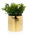 Štýlový zlatý kvetináč obal na kvety glamour EAN (GTIN) 5907600413092