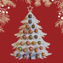Adventný kalendár Vianočný stromček s lízankami CHUPA CHUPS 24 lízanky Značka iná