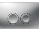 КНОПКА GEBERIT DELTA25 ХРОМ МАТОВАЯ 115.125.46.5
