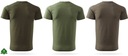 Военно-учебные футболки Министерства национальной обороны - WOT 100% хлопок, микс цветов - 3 ПАК - Л