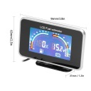 ЦИФРОВОЙ PRZYRZAD АВТО МЕРНИК ТОПЛИВА I НАПРЯЖЕНИЯ LCD 2-W-1 9-36V  фото 7